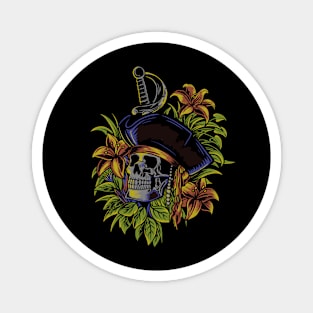 Skull Pirate Magnet